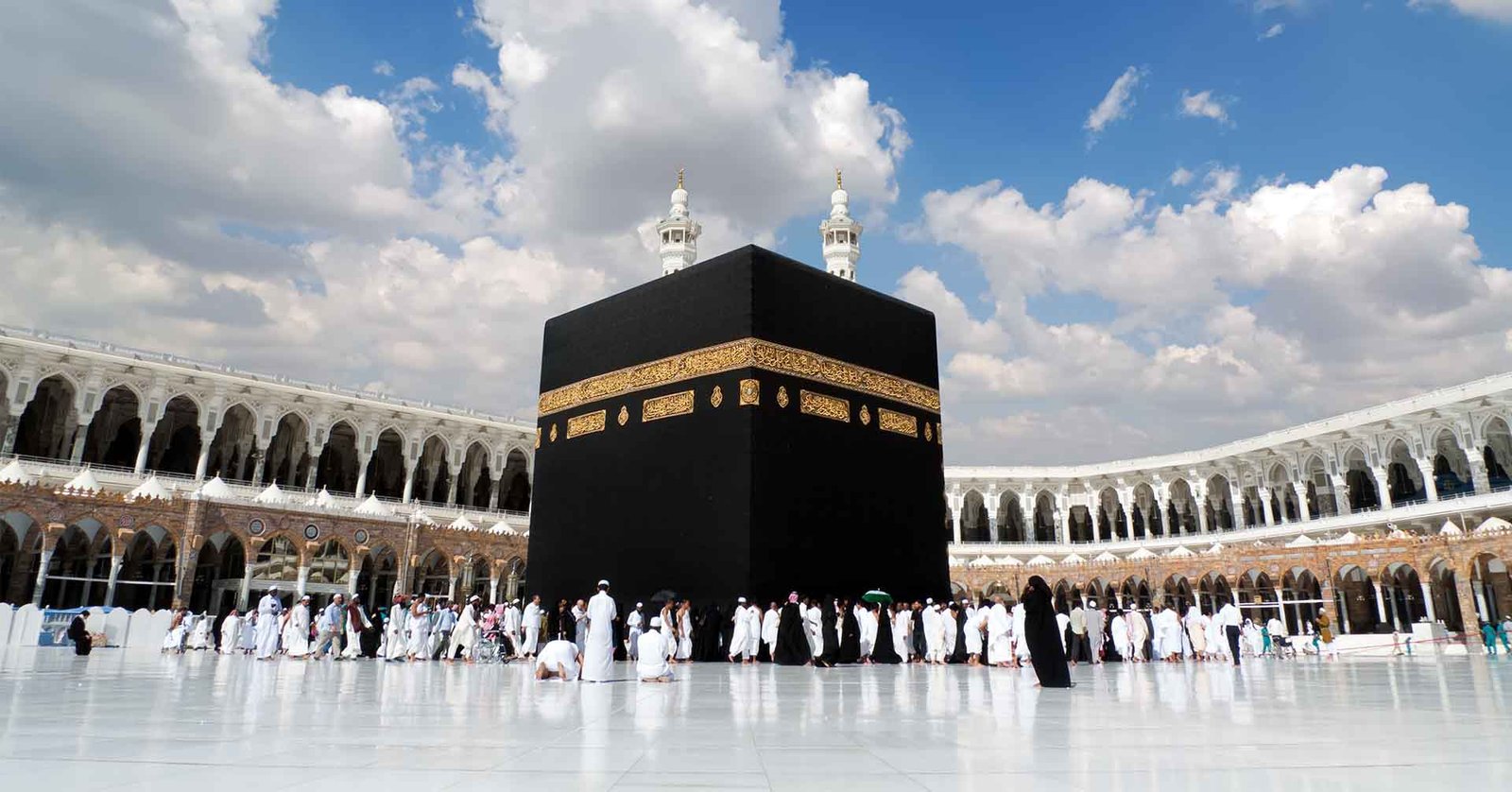 Kaaba in Mecca during pilgrimage